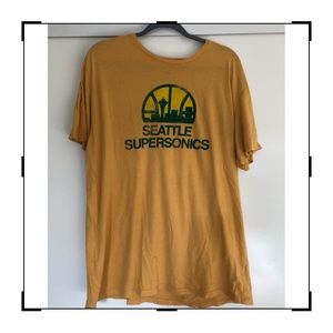 Adidas :  Seattle super Sonics vintage tee